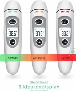 New York Biology - Infrarood Oor En Voorhoofdthermometer Lichaam Voor Baby- Kinderen & Volwassenen-digitale Koortsthermometer-incl. Batterijen +NL Handleiding 18 New York Biology - Infrarood Oor En Voorhoofdthermometer Lichaam Voor Baby- Kinderen & Volwassenen-digitale Koortsthermometer-incl. Batterijen +NL Handleiding -Yunmai Shop 550x631
