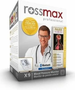 Rossmax X9 BT - Professionele Bloeddrukmeter Bovenarm - Klinisch Gevalideerd - Hartslagmeter - 2 Meetmethodes - Stethoscoop - Bluetooth - Smartphone App - Onregelmatige Hartslag, AFib, PC, TACH, BRAD Detectie - Geheugen - 3 Manchetten S,M,L 16-46 Cm 5 Rossmax X9 BT - Professionele Bloeddrukmeter Bovenarm - Klinisch Gevalideerd - Hartslagmeter - 2 Meetmethodes - Stethoscoop - Bluetooth - Smartphone App - Onregelmatige Hartslag, AFib, PC, TACH, BRAD Detectie - Geheugen - 3 Manchetten S,M,L 16-46 Cm -Yunmai Shop 550x631 4