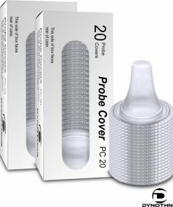 Dynothng Oorthermometer Beschermkapjes - Oorthermometer - Oorthermometer Volwassenen & Kinderen - Thermometer Lichaam - Braun Thermometer - Oorthermometer Braun - Braun Thermoscan - Oorthermometer Digitaal - 40 Stuks - Compatibel Met Meerdere Oorthermometers
