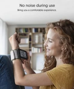 HYLOGY Pols Bloeddrukmeter Hartstichting - Digitaal LCD-scherm - Wrist Blood Pressure Monitor Easy - Manchet 13.5-21 Cm - Spraakuitzending - Zwart 11 HYLOGY Pols Bloeddrukmeter Hartstichting - Digitaal LCD-scherm - Wrist Blood Pressure Monitor Easy - Manchet 13.5-21 Cm - Spraakuitzending - Zwart -Yunmai Shop 550x634