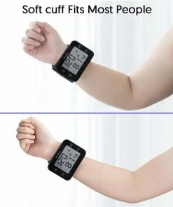 HYLOGY Pols Bloeddrukmeter Hartstichting - Digitaal LCD-scherm - Wrist Blood Pressure Monitor Easy - Manchet 13.5-21 Cm - Spraakuitzending - Zwart 17 HYLOGY Pols Bloeddrukmeter Hartstichting - Digitaal LCD-scherm - Wrist Blood Pressure Monitor Easy - Manchet 13.5-21 Cm - Spraakuitzending - Zwart -Yunmai Shop 550x634 4