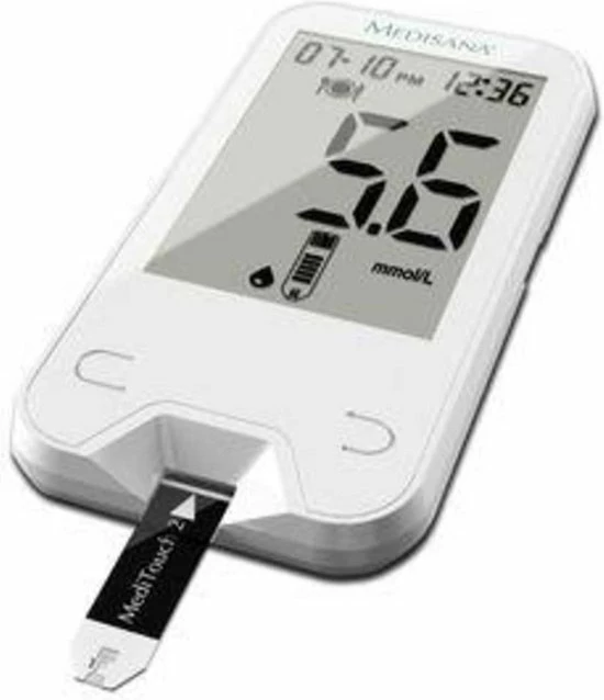 Medisana Meditouch2 Startpakket - Mmol/L (versie Voor Nederland) - Bloedsuikermeter 22 Medisana Meditouch2 Startpakket - Mmol/L (versie Voor Nederland) - Bloedsuikermeter - Afbeelding 20