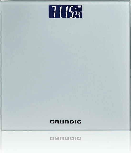 Grundig Weegschaal - Digitale Personenweegschaal - Van 2 Kg Tot 180 Kg - Grijs 3 Grundig Weegschaal - Digitale Personenweegschaal - Van 2 Kg Tot 180 Kg - Grijs