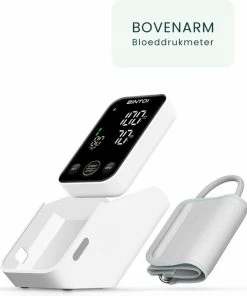 Bintoi® BX400 - Bloeddrukmeter Bovenarm - Hartslagmeter - Incl. Batterijen - 2 Gebruikers -Yunmai Shop 550x649 1