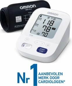 OMRON X3 Comfort Bloeddrukmeter Bovenarm - Blood Pressure Monitor - Klinisch Gevalideerd - 22 Tot 42 Cm Manchet