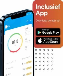 Smart-Tech Smarttech® - Slimme Weegschaal - Met Lichaamsanalyse - Met App - Bluetooth -Yunmai Shop 550x650 1