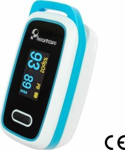 Pheartcare Saturatiemeter Zuurstofmeter Met Inspectie Certificaat En Medische Kwalificatie - Cyaan