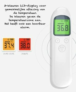 Djambo Thermometer Voorhoofd Infrarood Met Digitaal Kleuren Display - Snelle Meting In 1 Seconde - Thermometer Lichaam En Objecten - Koorts Thermometer Voor Baby, Kinderen En Volwassen - Gratis Batterijen 16 Djambo Thermometer Voorhoofd Infrarood Met Digitaal Kleuren Display - Snelle Meting In 1 Seconde - Thermometer Lichaam En Objecten - Koorts Thermometer Voor Baby, Kinderen En Volwassen - Gratis Batterijen -Yunmai Shop 550x654 2