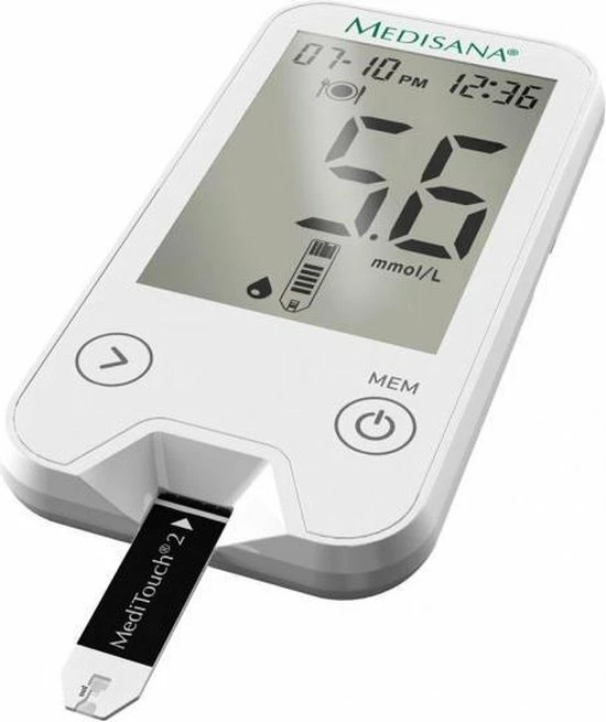 Medisana Meditouch2 Startpakket - Mmol/L (versie Voor Nederland) - Bloedsuikermeter 16 Medisana Meditouch2 Startpakket - Mmol/L (versie Voor Nederland) - Bloedsuikermeter - Afbeelding 14