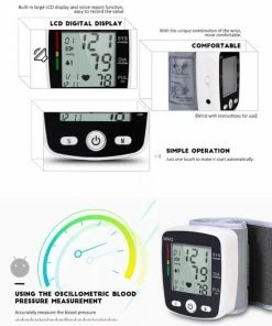 Tip Top Vintage Audio Bloeddrukmeter Pols - WHO - USB Oplaadbaar 10 Tip Top Vintage Audio Bloeddrukmeter Pols - WHO - USB Oplaadbaar -Yunmai Shop 550x669 2