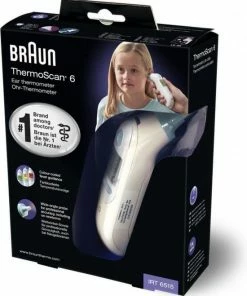 Braun IRT 6515 ThermoScan 6 Infrarood Koortshermometer 25 Braun IRT 6515 ThermoScan 6 Infrarood Koortshermometer -Yunmai Shop 550x669