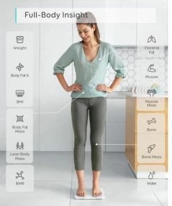 Eufy Smart Scale C1 Analyse-personenweegschaal Weegbereik (max.): 150 Kg Wit 12 Eufy Smart Scale C1 Analyse-personenweegschaal Weegbereik (max.): 150 Kg Wit -Yunmai Shop 550x671 2