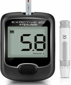 Exactive EQ Impulse Glucosemeter ? Bloedglucosemeter - Startpakket ? Glucosemeter Startpakket - Bloedsuikermeter ? Diabetes Meter ? Glucose Monitor ? Bloedsuikerspiegelmeter ? Teststrips ? Prikpen -Yunmai Shop 550x671 3