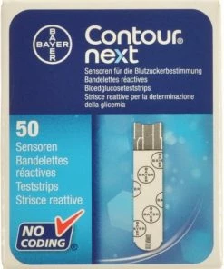 Bayer Ascensia Contour Next 50 Teststrips