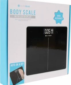 Silvergear Digitale Personenweegschaal - Nauwkeurig Tot Op 0,05 Kg - Verlicht LCD Scherm - Stijlvol Design Van Gehard Glas - Makkelijk Op Te Bergen - Zwart -Yunmai Shop 550x683 2