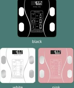 Merkloos Digitale Smart Weegschaal - Personenweegschaal - Met Lichaamsanalyse - USB Oplaadbaar - Met App - Wit 16 Merkloos Digitale Smart Weegschaal - Personenweegschaal - Met Lichaamsanalyse - USB Oplaadbaar - Met App - Wit -Yunmai Shop 550x685 2