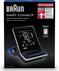Braun BUA6350EU ExactFit 5 Connect Bovenarmbloeddrukmeter Zwart -Yunmai Shop 550x689