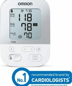 OMRON X4 Smart Bloeddrukmeter Bovenarm - Blood Pressure Monitor - Klinisch Gevalideerd - Met Mobiele App - 22 Tot 42 Cm Manchet -Yunmai Shop 550x693