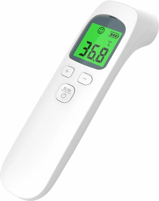 Djambo Thermometer Voorhoofd Infrarood Met Digitaal Kleuren Display - Snelle Meting In 1 Seconde - Thermometer Lichaam En Objecten - Koorts Thermometer Voor Baby, Kinderen En Volwassen - Gratis Batterijen 3 Djambo Thermometer Voorhoofd Infrarood Met Digitaal Kleuren Display - Snelle Meting In 1 Seconde - Thermometer Lichaam En Objecten - Koorts Thermometer Voor Baby, Kinderen En Volwassen - Gratis Batterijen