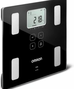 OMRON VIVA Personenweegschaal - Slimme Weegschaal Met Lichaamsanalyse - Smart Scale - Met Mobiele App - Max. 150kg - Zwart -Yunmai Shop 550x697 2