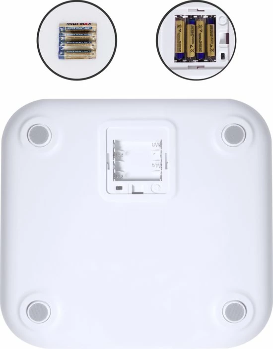 JAP Sports JAP WG20E Weegschaal Digitaal - Baby Modus - Met Lichaamsanalyse - Fitness Partner 5 JAP Sports JAP WG20E Weegschaal Digitaal - Baby Modus - Met Lichaamsanalyse - Fitness Partner - Afbeelding 3