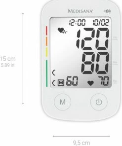 Medisana BU 535 Voice Sprekende Bovenarmbloeddrukmeter -Yunmai Shop 550x702