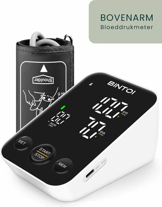 Bintoi? BX300 - Bloeddrukmeter Bovenarm - Hartslagmeter - Incl. Opbergtas En Batterijen - 2 Gebruikers 12 Bintoi? BX300 - Bloeddrukmeter Bovenarm - Hartslagmeter - Incl. Opbergtas En Batterijen - 2 Gebruikers - Afbeelding 10