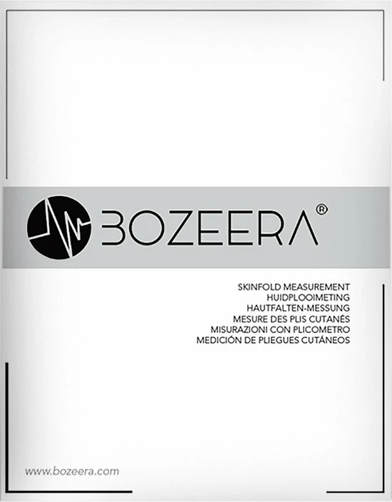 BOZEERA Huidplooimeter PRO - Vetmeter PRO - Vetpercentagemeter PRO - Inclusief Software Video Uitleg En Nederlandse Handleiding 11 BOZEERA Huidplooimeter PRO - Vetmeter PRO - Vetpercentagemeter PRO - Inclusief Software Video Uitleg En Nederlandse Handleiding - Afbeelding 9