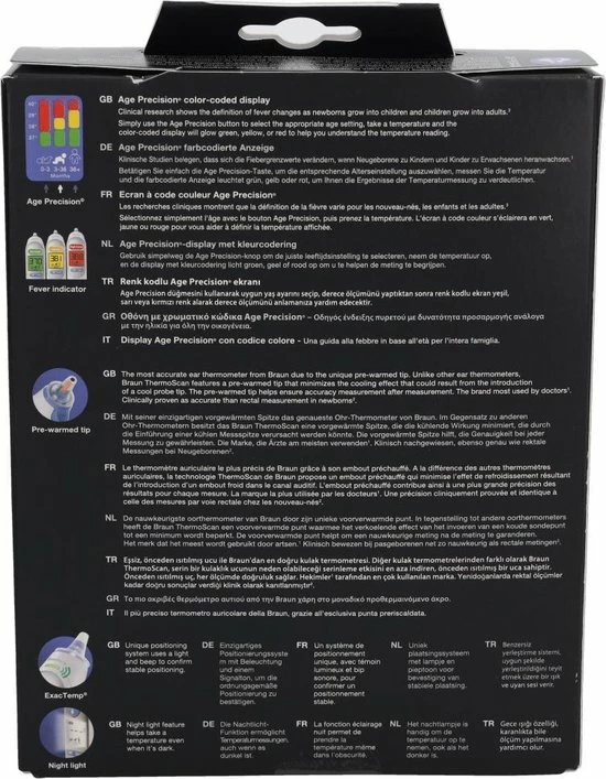 Braun IRT 6520 ThermoScan 7 Thermometer 18 Braun IRT 6520 ThermoScan 7 Thermometer - Afbeelding 16