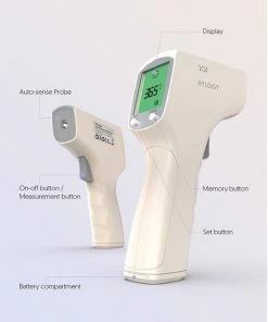 HYLOGY Thermometer Voor Volwassenen Digitaal - Infrarood Koortsthermometer Contactloze - Thermometer Lichaam Kinderen - Voorhoofd Thermometer Baby Met Lcd Display 11 HYLOGY Thermometer Voor Volwassenen Digitaal - Infrarood Koortsthermometer Contactloze - Thermometer Lichaam Kinderen - Voorhoofd Thermometer Baby Met Lcd Display -Yunmai Shop 550x714