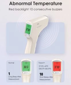 HYLOGY Thermometer Voor Volwassenen Digitaal - Infrarood Koortsthermometer Contactloze - Thermometer Lichaam Kinderen - Voorhoofd Thermometer Baby Met Lcd Display 13 HYLOGY Thermometer Voor Volwassenen Digitaal - Infrarood Koortsthermometer Contactloze - Thermometer Lichaam Kinderen - Voorhoofd Thermometer Baby Met Lcd Display -Yunmai Shop 550x715 2