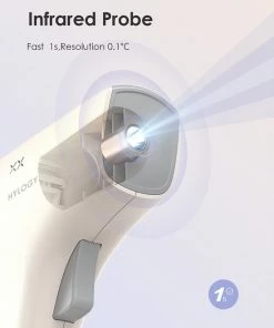 HYLOGY Thermometer Voor Volwassenen Digitaal - Infrarood Koortsthermometer Contactloze - Thermometer Lichaam Kinderen - Voorhoofd Thermometer Baby Met Lcd Display 14 HYLOGY Thermometer Voor Volwassenen Digitaal - Infrarood Koortsthermometer Contactloze - Thermometer Lichaam Kinderen - Voorhoofd Thermometer Baby Met Lcd Display -Yunmai Shop 550x715 3
