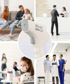 HYLOGY Thermometer Voor Volwassenen Digitaal - Infrarood Koortsthermometer Contactloze - Thermometer Lichaam Kinderen - Voorhoofd Thermometer Baby Met Lcd Display 16 HYLOGY Thermometer Voor Volwassenen Digitaal - Infrarood Koortsthermometer Contactloze - Thermometer Lichaam Kinderen - Voorhoofd Thermometer Baby Met Lcd Display -Yunmai Shop 550x716