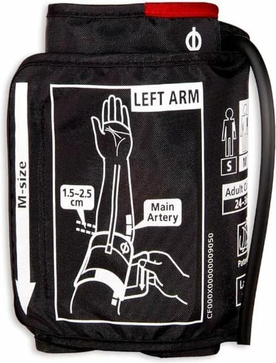 Rossmax Flexibele Manchet Large / Extra Large (34 Tot 46 Cm Bovenarm Omtrek) - Alleen Geschikt Voor Rossmax Bovenarm Bloeddrukmeters 3 Rossmax Flexibele Manchet Large / Extra Large (34 Tot 46 Cm Bovenarm Omtrek) - Alleen Geschikt Voor Rossmax Bovenarm Bloeddrukmeters