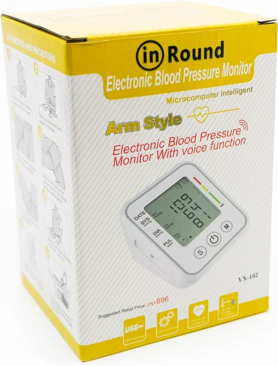 Luxe Bloeddrukmeter Voor De Bovenarm ? In Round ? Inclusief Opbergtas ? Bloeddrukmeters ? Bloeddruk En Hartslag Meter ? Hartslagmeter ? Bloeddrukmonitor ? Blood Pressure Monitor 8 Luxe Bloeddrukmeter Voor De Bovenarm ? In Round ? Inclusief Opbergtas ? Bloeddrukmeters ? Bloeddruk En Hartslag Meter ? Hartslagmeter ? Bloeddrukmonitor ? Blood Pressure Monitor - Afbeelding 6