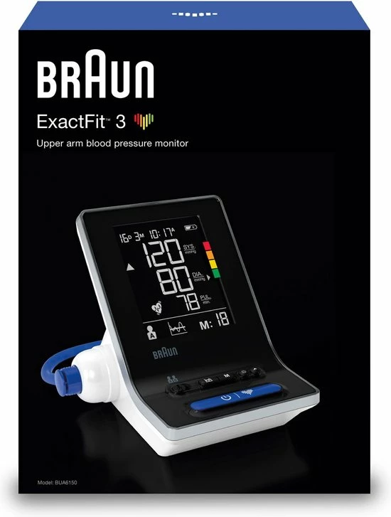 Braun ExactFit™ 3 BUA6150WE - Bovenarmbloed Drukmeter 10 Braun ExactFit™ 3 BUA6150WE - Bovenarmbloed Drukmeter - Afbeelding 8