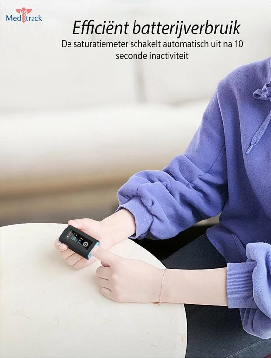 Meditrack Professionele Saturatiemeter Met APP En Hartslagmeter - Incl. Batterijen - Best Getest - Pulse Oximeter ? Zuurstofmeter Vinger 13 Meditrack Professionele Saturatiemeter Met APP En Hartslagmeter - Incl. Batterijen - Best Getest - Pulse Oximeter ? Zuurstofmeter Vinger - Afbeelding 11