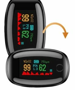 MTR Saturatiemeter - Oximeter - Saturatiemeter Zuurstofmeter Vinger- Zuurstofmeter- Saturatiemeter Best Getest- Hartslagmeter- Inclusief Draagkoord - Medisch Apparaat CE Gekeurd -Yunmai Shop 550x731
