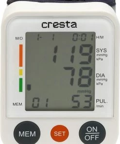 C-CARE Cresta Care BPM220 Digitale Pols Bloeddrukmeter Met Who Indicatie En Weergave Van De Hartslag 26 C-CARE Cresta Care BPM220 Digitale Pols Bloeddrukmeter Met Who Indicatie En Weergave Van De Hartslag -Yunmai Shop 550x737