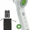Braun Digitale Thermometer + Handige Opbergetui - Voorhoofdthermometer - Age Precision Technologie - Contactloze Meting - Geschikt Voor Baby's, Kinderen & Volwassenen - Koortsindicator Met Leeftijdsinstelling - Met Stiltemodus - BNT400- Wit 1 Braun Digitale Thermometer + Handige Opbergetui - Voorhoofdthermometer - Age Precision Technologie - Contactloze Meting - Geschikt Voor Baby's, Kinderen & Volwassenen - Koortsindicator Met Leeftijdsinstelling - Met Stiltemodus - BNT400- Wit -Yunmai Shop 550x743 1