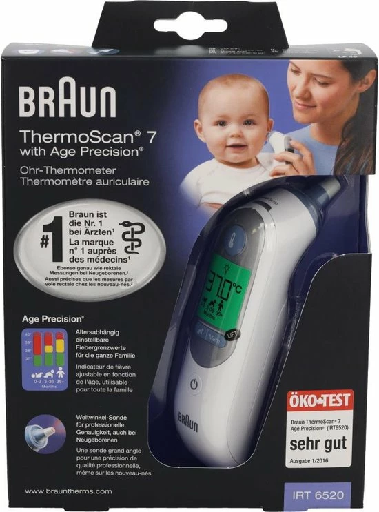 Braun IRT 6520 ThermoScan 7 Thermometer 19 Braun IRT 6520 ThermoScan 7 Thermometer - Afbeelding 17