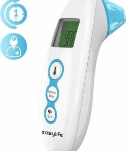Easy Life Easylife? Digitale Infrarood Thermometer Incl. Batterijen En Opbergzakje - Oor & Voorhoofd