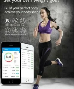 Merkloos Digitale Smart Weegschaal - Personenweegschaal - Met Lichaamsanalyse - USB Oplaadbaar - Met App - Wit 19 Merkloos Digitale Smart Weegschaal - Personenweegschaal - Met Lichaamsanalyse - USB Oplaadbaar - Met App - Wit -Yunmai Shop 550x748 1