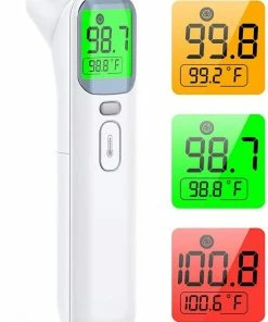 Wellue Thermometer - Thermometer Lichaam - Thermometer Baby - Thermometer Voorhoofd - Thermometer Oor - Koortsthermometer Voor Volwassenen