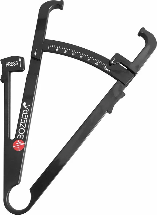 BOZEERA Huidplooimeter - Vetmeter - Vetpercentagemeter - Inclusief Software Video Uitleg En Nederlandse Handleiding 12 BOZEERA Huidplooimeter - Vetmeter - Vetpercentagemeter - Inclusief Software Video Uitleg En Nederlandse Handleiding - Afbeelding 10