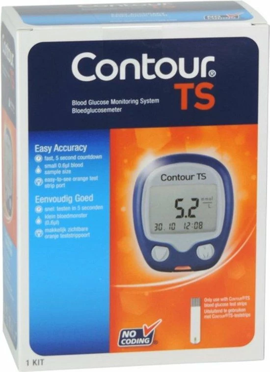 Bayer Contour TS Glucosemeter Startpakket 7 Bayer Contour TS Glucosemeter Startpakket - Afbeelding 5