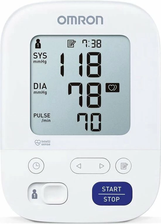 Omron M3 Nieuwe Versie 2020 - Comfort Bloeddrukmeter 5 Omron M3 Nieuwe Versie 2020 - Comfort Bloeddrukmeter - Afbeelding 3