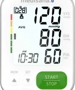 Medisana BU 570 Connect Bovenarm Bloeddrukmeter Wit 14 Medisana BU 570 Connect Bovenarm Bloeddrukmeter Wit -Yunmai Shop 550x768 1