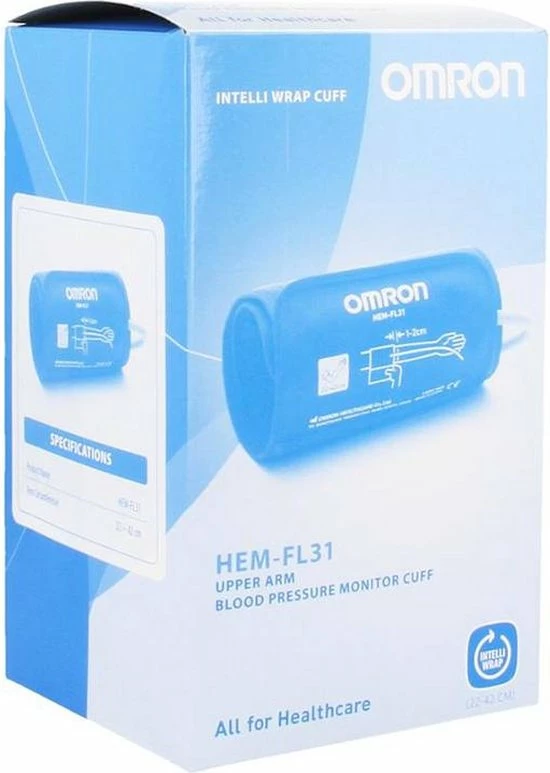 Omron Intelli Wrap Manchet | 22 - 42 Cm | Voor De M6 Comfort - M3 Comfort - M7 Intelli IT - M4 IT 4 Omron Intelli Wrap Manchet | 22 - 42 Cm | Voor De M6 Comfort - M3 Comfort - M7 Intelli IT - M4 IT - Afbeelding 2