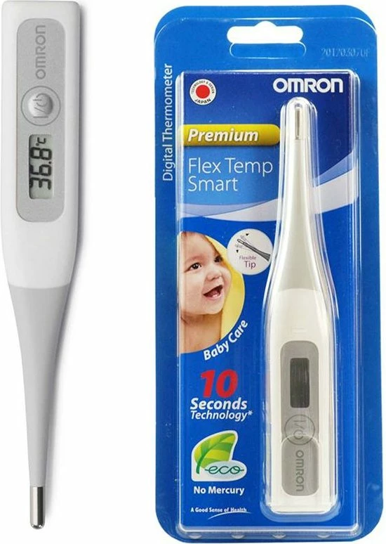OMRON Eco Flex Temp Smart Koortsthermometer - Digitale Thermometer - Temperatuurmeter - Lichaamsthermometer 7 OMRON Eco Flex Temp Smart Koortsthermometer - Digitale Thermometer - Temperatuurmeter - Lichaamsthermometer - Afbeelding 5